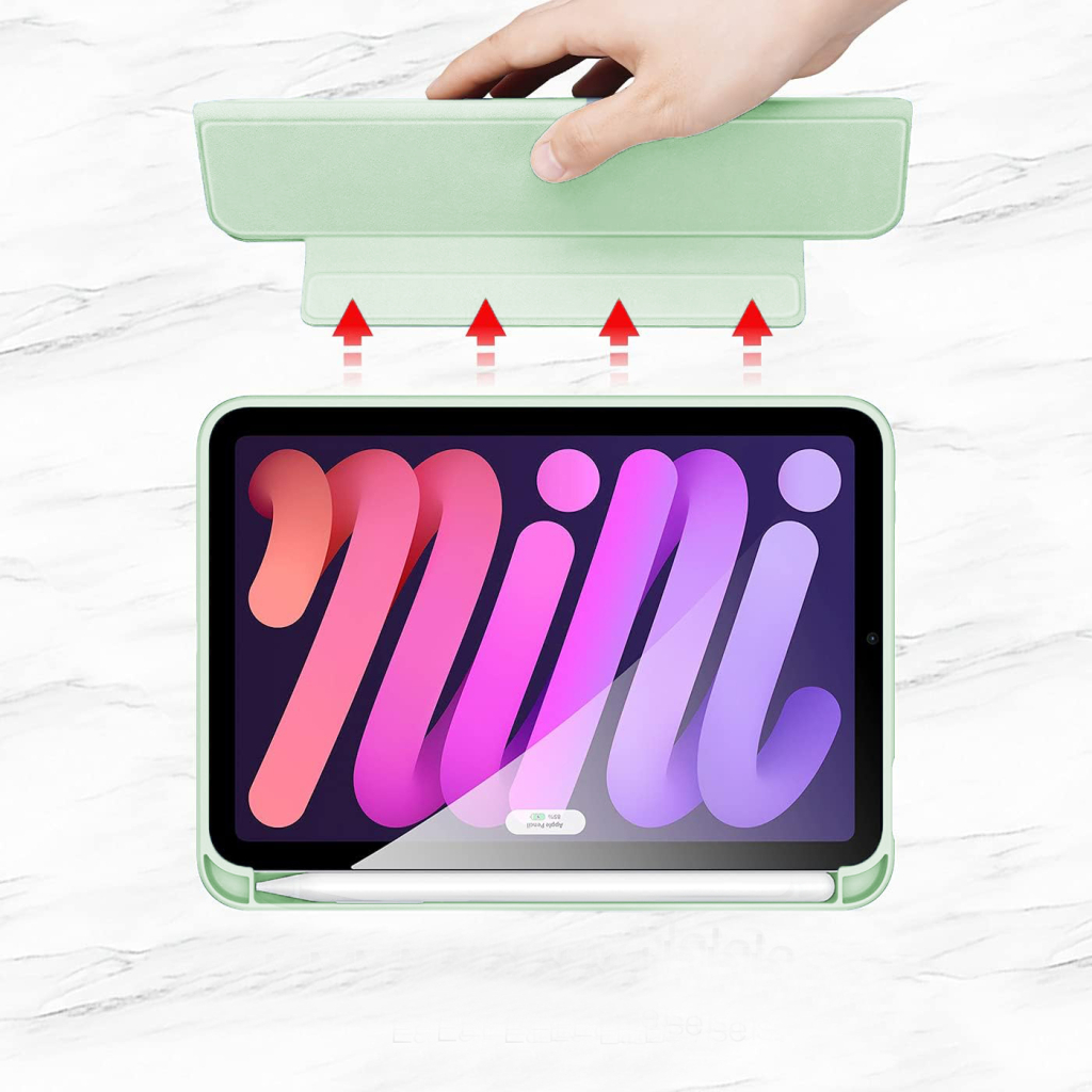 Чохол до планшета BeCover Removable Case mount Apple Pencil Apple iPad 10.9" 2022/24/11" 2025 Green (708762) - зображення 3