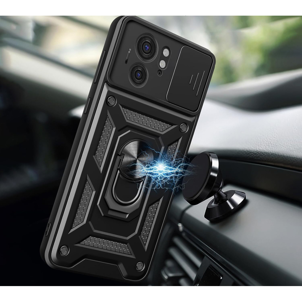 Чохол до мобільного телефона BeCover Military Motorola Edge 40 Black (710136) - зображення 5