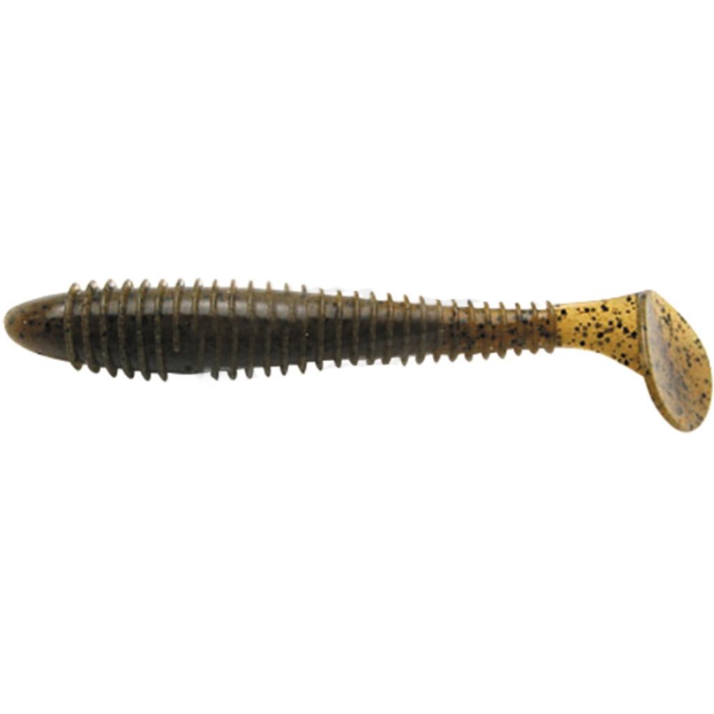 Силікон рибальський Keitech Swing Impact FAT 4.3" (6 шт/упак) ц:101 green pumpkin pp. (1551.08.67) - зображення 1