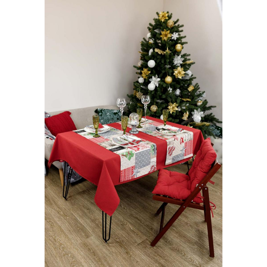 Доріжка на стіл Прованс Merry Christmas 40x140 см (031476) - зображення 2