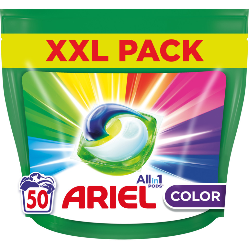 Капсули для прання Ariel Pods Все-в-1 Color 50 шт. (8001090250681) - изображение 1