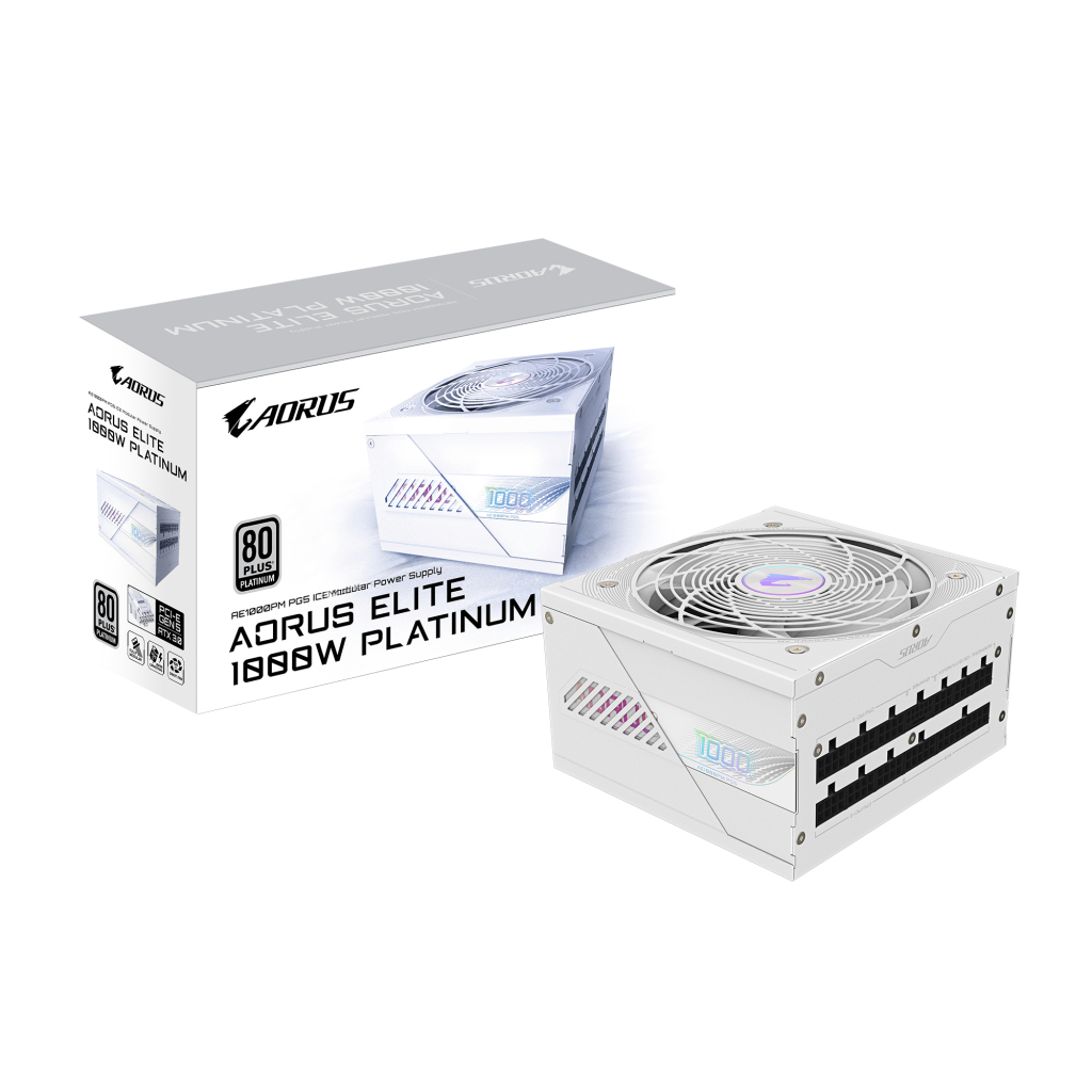 Блок живлення GIGABYTE 1000W (GP-AE1000PM PG5 ICE) - зображення 7