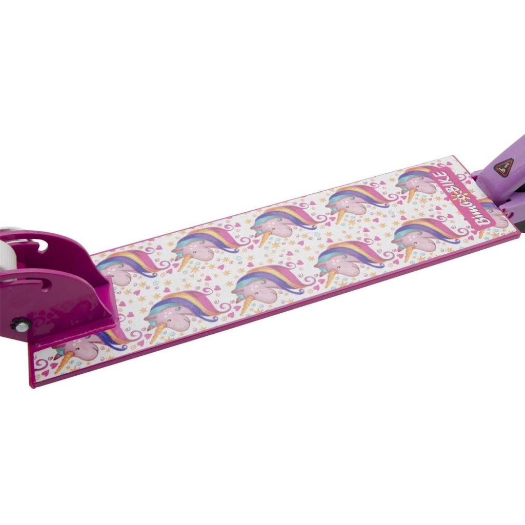 Самокат Bimbo Bike Unicorn Єдиноріг 12" з регулюванням висоти Рожевий (75800-IS) - зображення 5