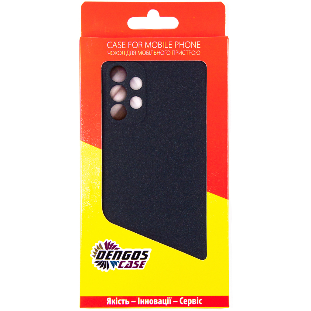 Чохол до мобільного телефона Dengos Carbon Samsung Galaxy A13 4G (black) (DG-TPU-CRBN-144) - зображення 4