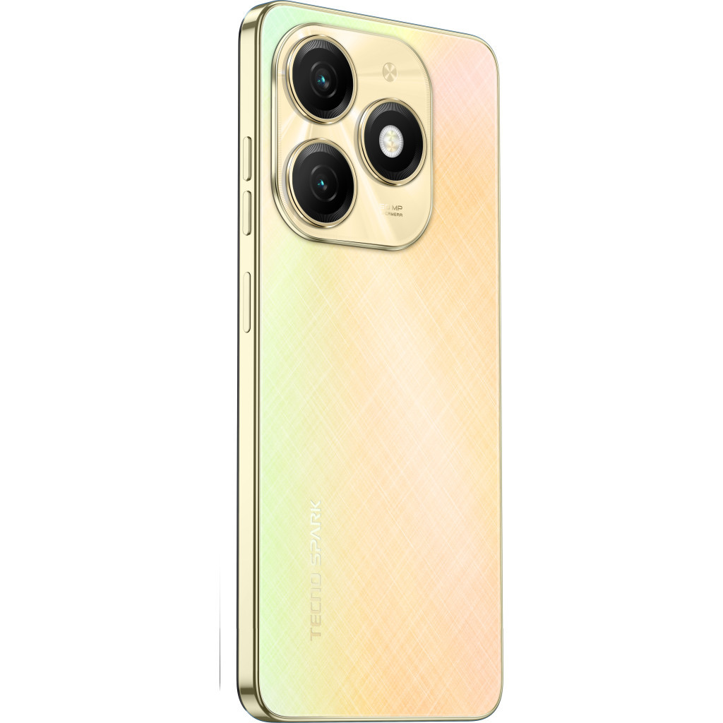 Мобільний телефон Tecno KJ5n (Spark 20 8/256Gb) Neon Gold (4894947013577) - зображення 9
