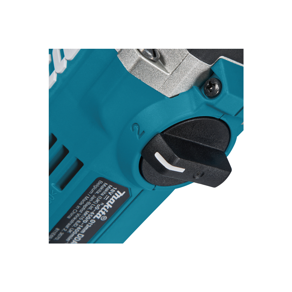Дриль Makita кутова LXT, 18В (без АКБ та ЗП) (DDA450ZK) - зображення 3