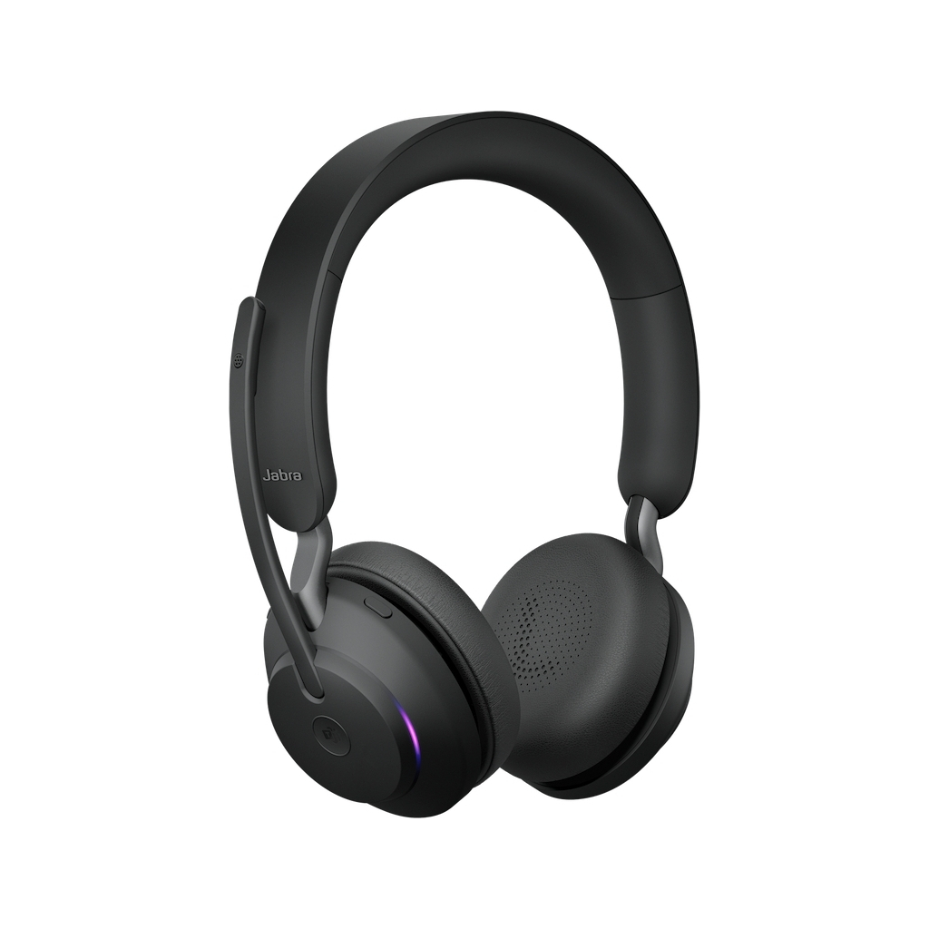 Навушники Jabra Evolve 2 65 Link380c MS Stereo Stand Black (26599-999-889) - зображення 1