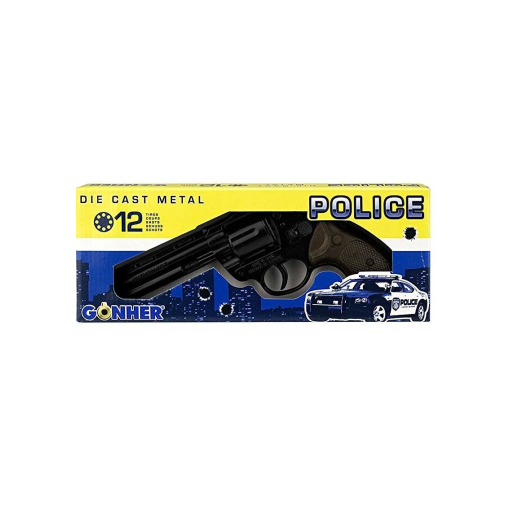 Іграшкова зброя Gonher Police 12-зарядний (123/6) - зображення 2