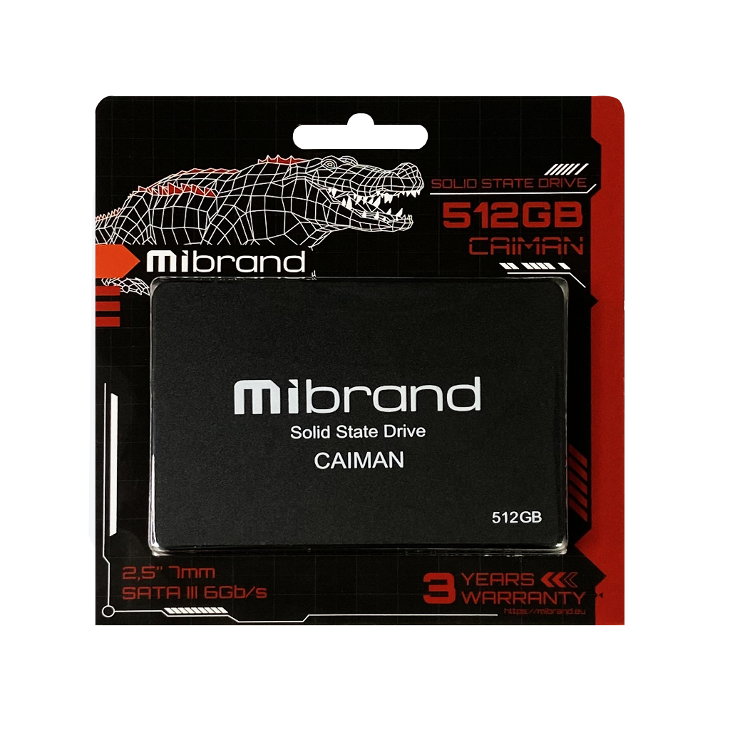 Накопичувач SSD 2.5" 512GB Mibrand (MI2.5SSD/CA512GBST) - зображення 2