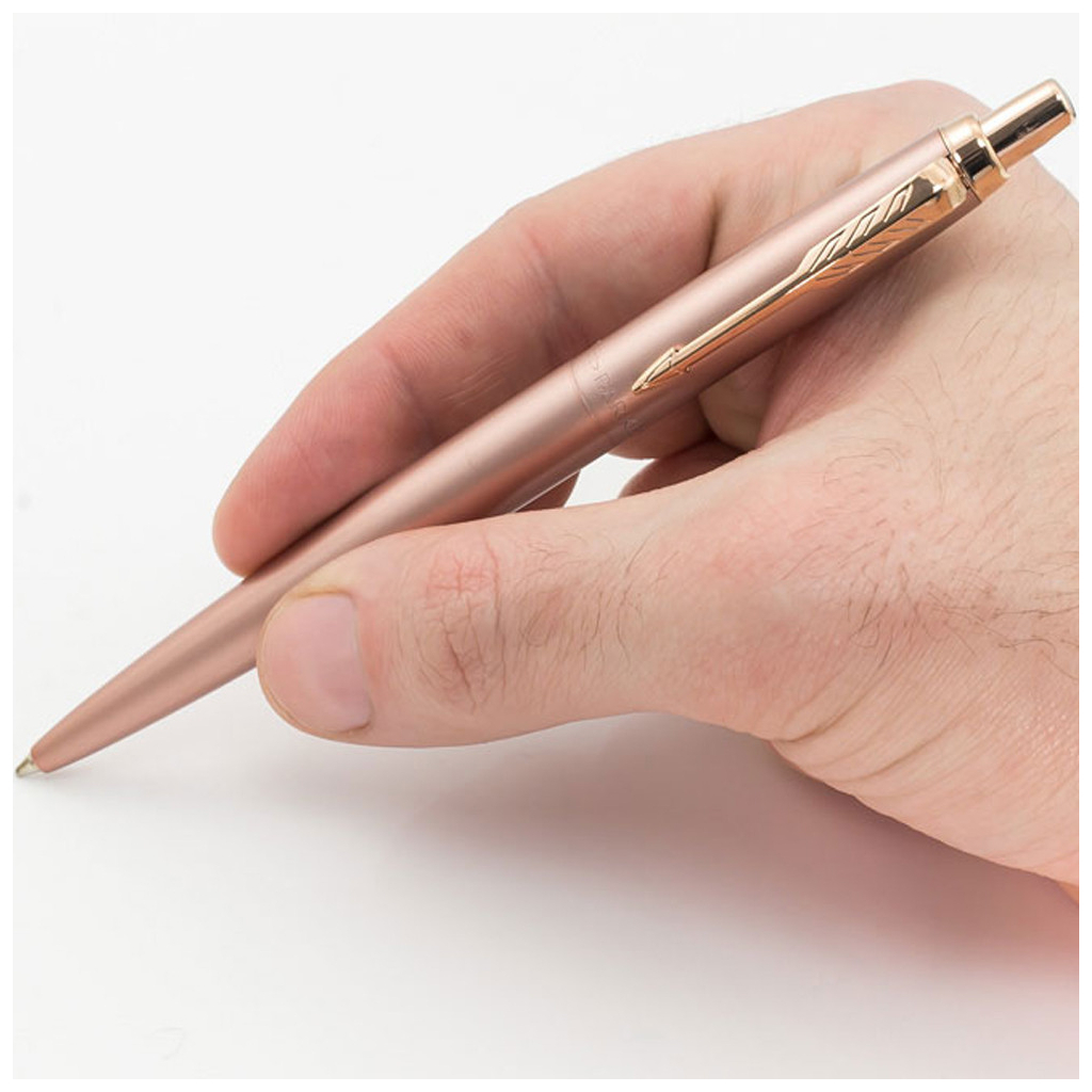 Ручка кулькова Parker JOTTER 17 XL Monochrome Pink Gold PGT BP блістер (12 636) - зображення 3