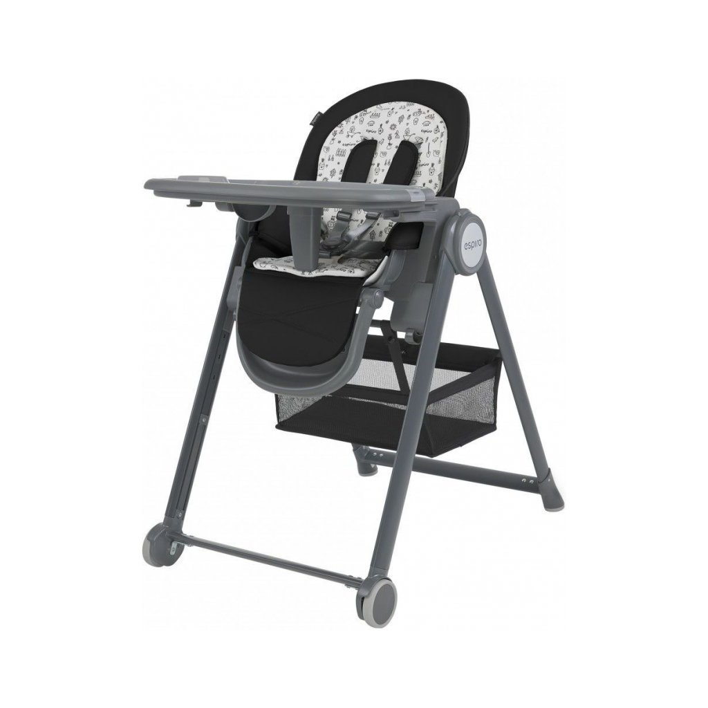 Стілець для годування Espiro PENNE 110 BLACK (5905683800815) - зображення 1