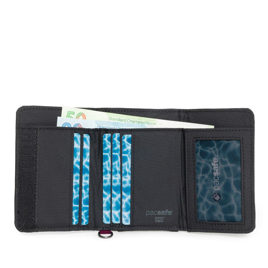 Гаманець Pacsafe RFIDsafe trifold wallet Графітовий (11005144) - зображення 3