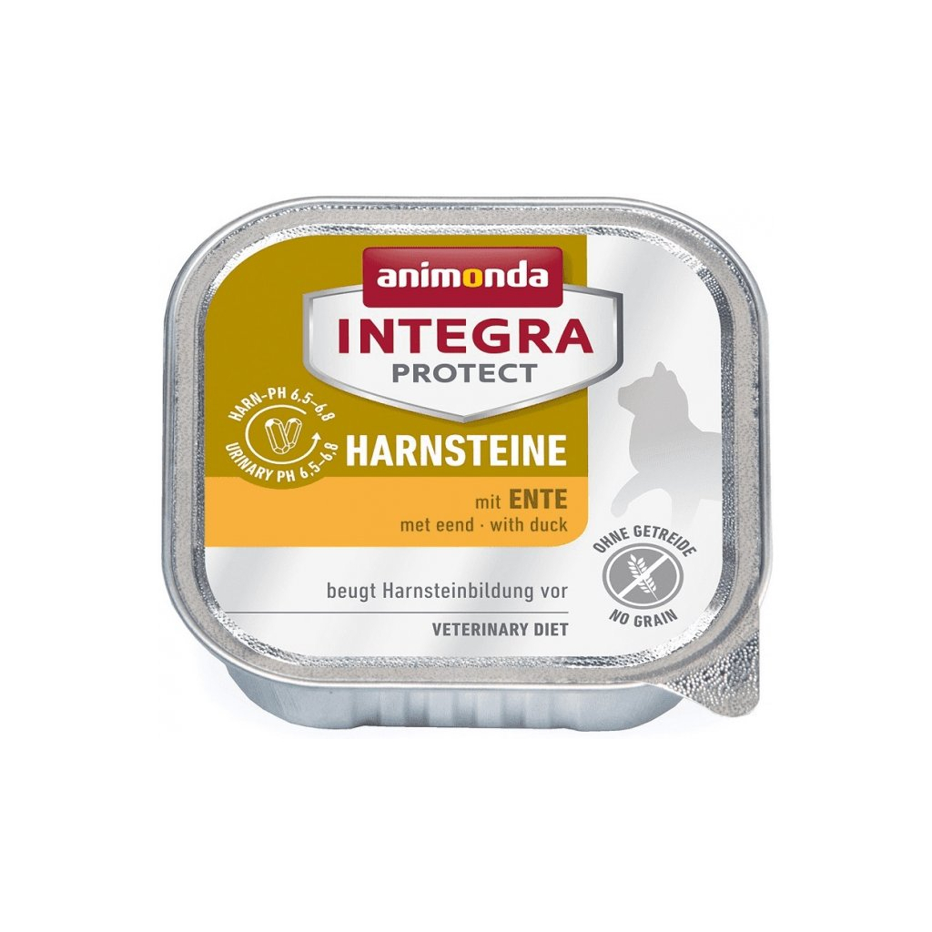 Вологий корм для кішок Animonda Integra Protect Urinary Oxalate - dish with Duck при оксалатах (4017721866125) - зображення 1