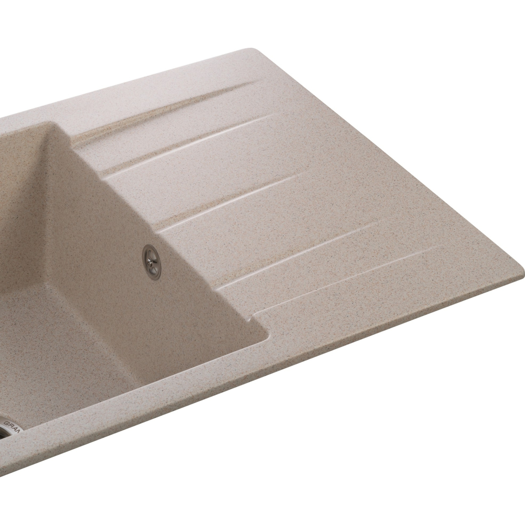 Мийка кухонна GRANADO NAVIA terra з сифоном (775*495mm.) (gr3803) - зображення 4