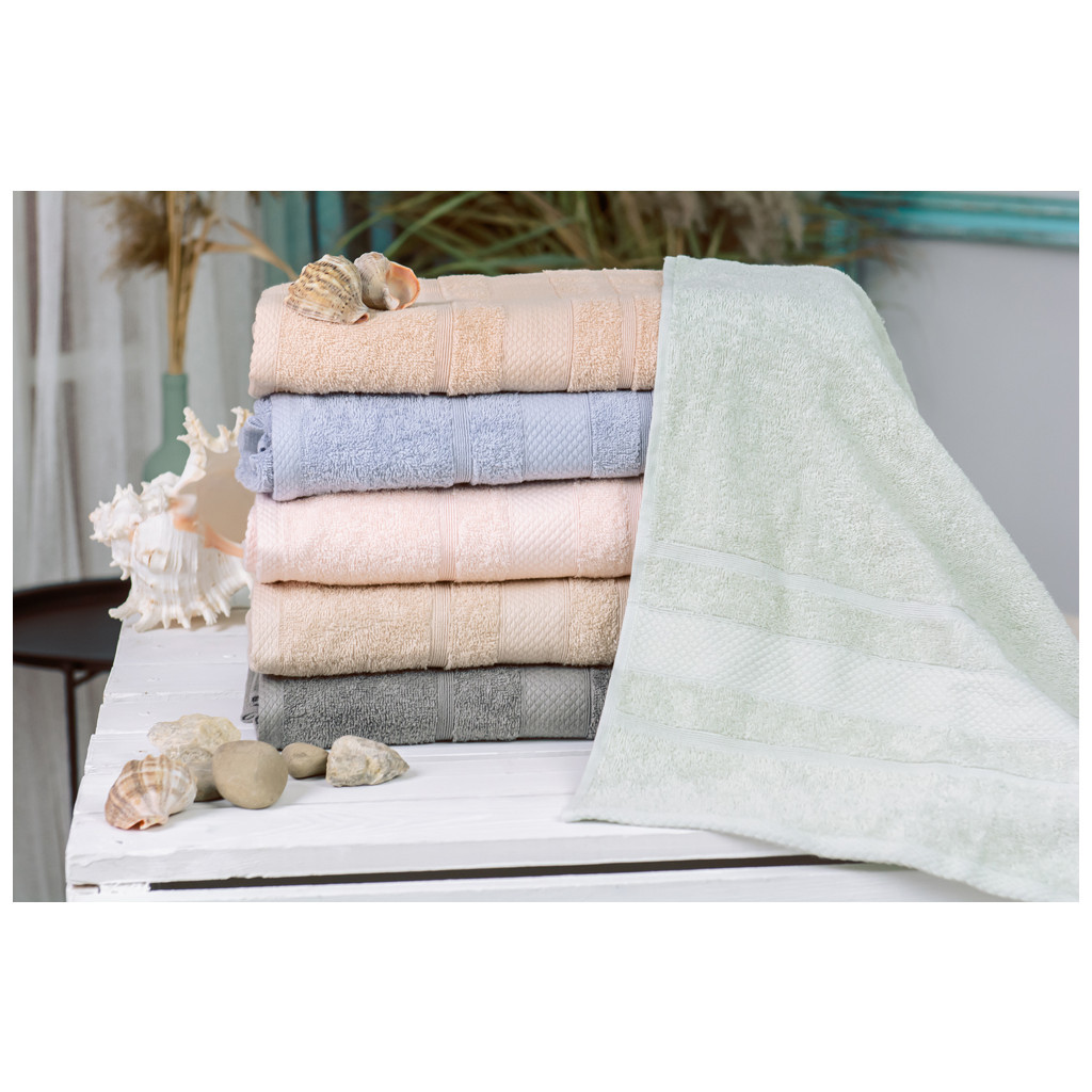 Рушник MirSon набір банний 5021 SoftNes Shine 70x140 см 6 шт (2200003181081) - зображення 2