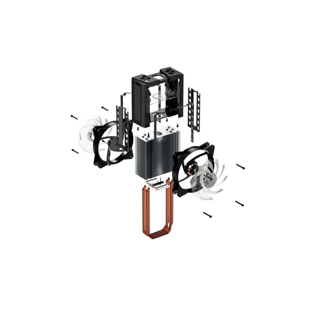 Кулер до процесора CoolerMaster MasterAir MA410M (MAM-T4PN-218PC-R1) - зображення 4