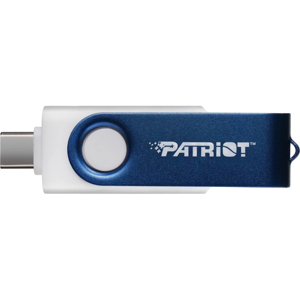 USB флеш накопичувач Patriot 512GB Xporter X550 White-Blue USB 3.2/Type-C (PS512GX550AAD) - зображення 3