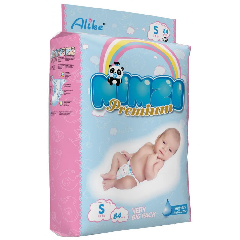 Підгузки Mimzi S 3-6 кг 84 шт (MDS84) - зображення 2