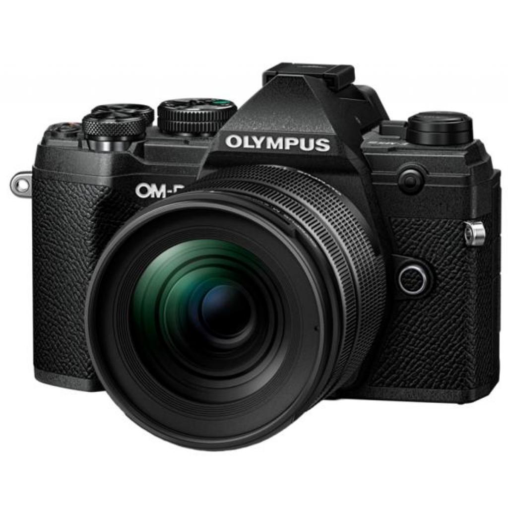 Цифровий фотоапарат Olympus E-M5 mark III 12-45 mm PRO Kit black (V207092BE000) - зображення 1