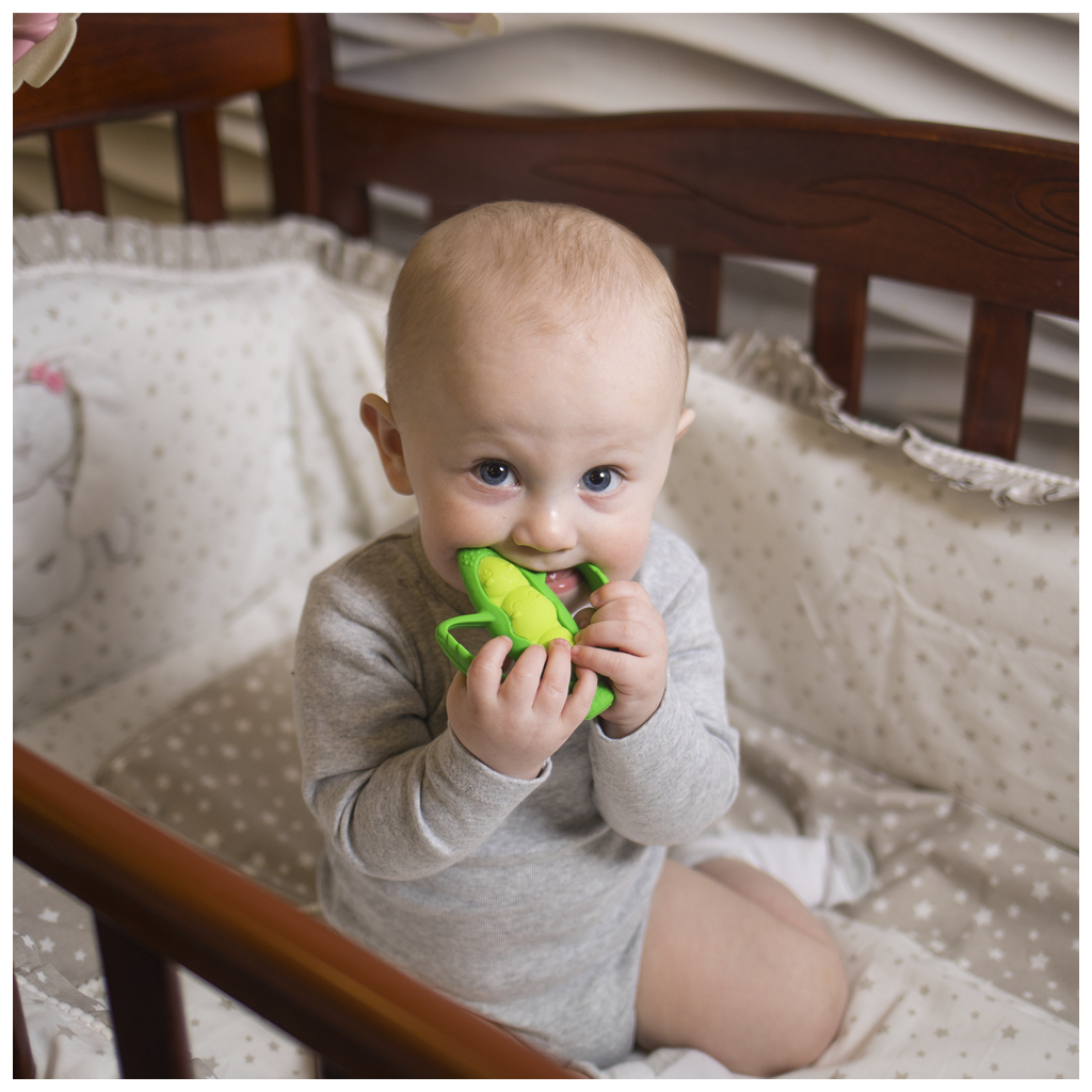 Прорізувач Infantino текстурний "Горошок" (316577) - зображення 4