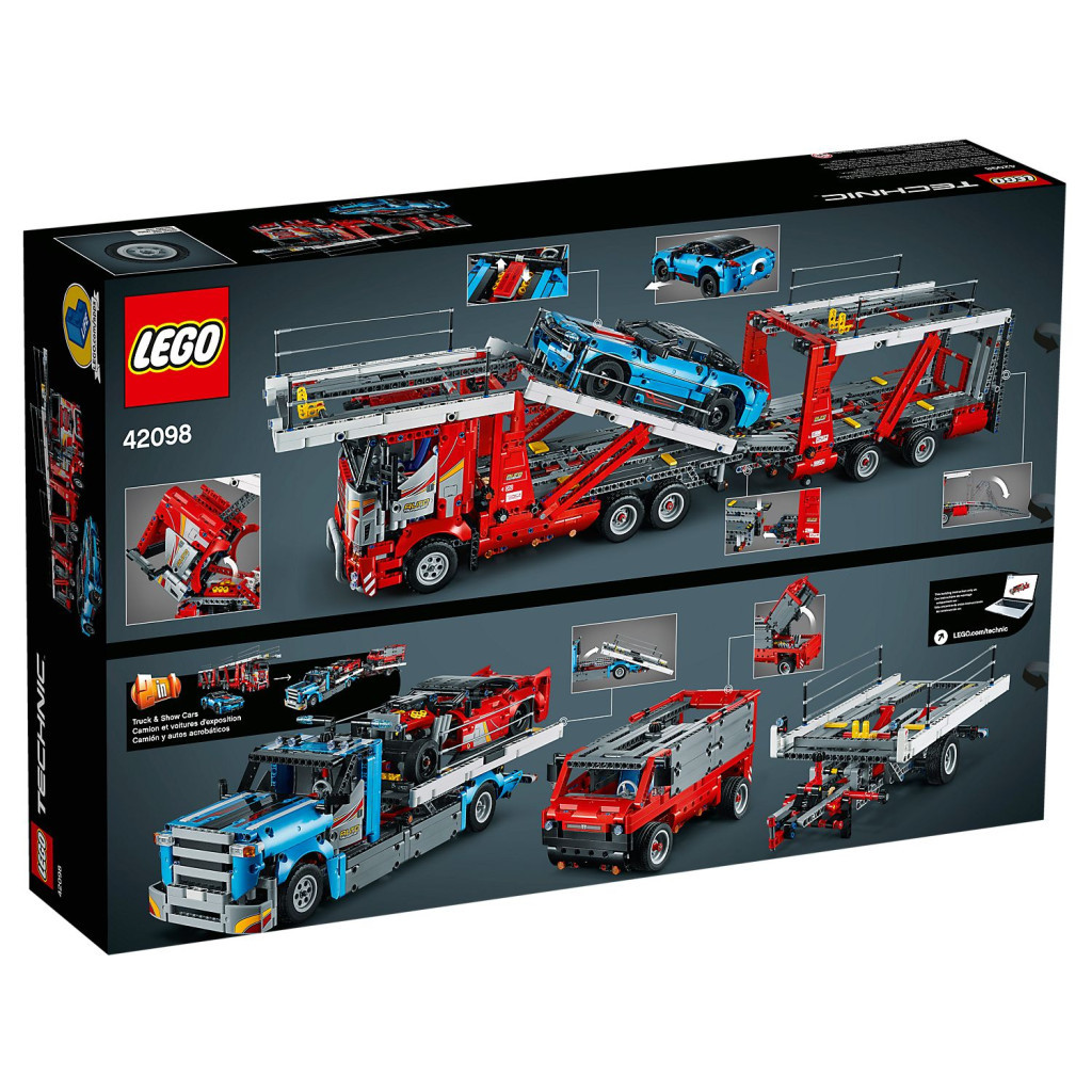Конструктор LEGO Technic Автовоз 2493 деталі (42098) - зображення 4