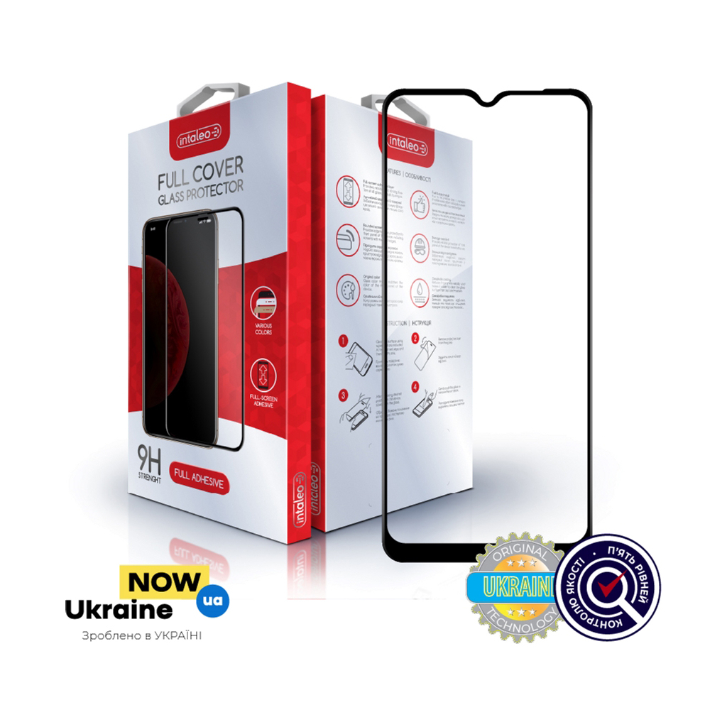 Скло захисне Intaleo Full Glue Oppo A16 (1283126522055) - изображение 2