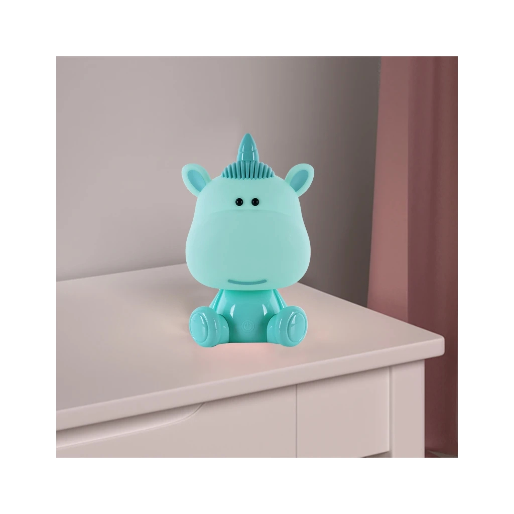 Нічник Kite Світильник LED з акумулятором Unicorn, зелений (K24-491-1-4) - зображення 5