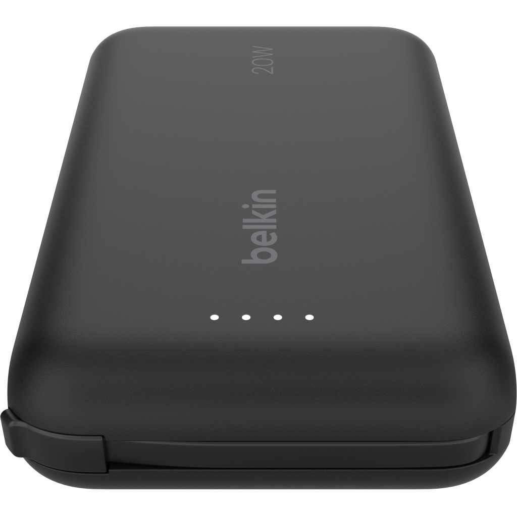 Батарея універсальна Belkin 10000mAh, 20W, USB-C, Black (BPB021HQBK) - зображення 2