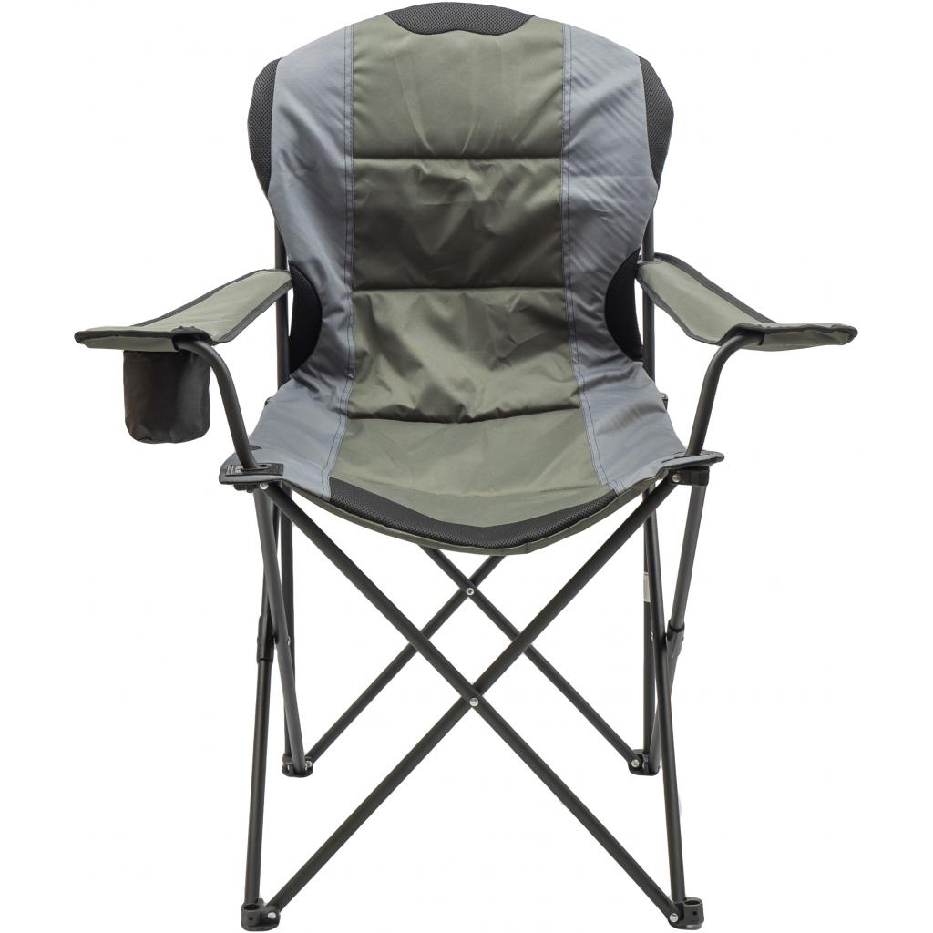 Крісло складане NeRest NR-34 Турист Grey/Khaki (4820211100506HAKIG) - зображення 2