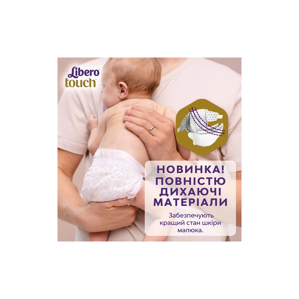 Підгузки Libero Touch Розмір 3 (5-9 кг) 40 шт (7310361147867) - зображення 3