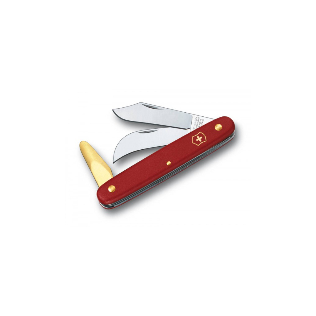 Ніж Victorinox Budding Pruning 3 Matt Red (3.9116) - зображення 1