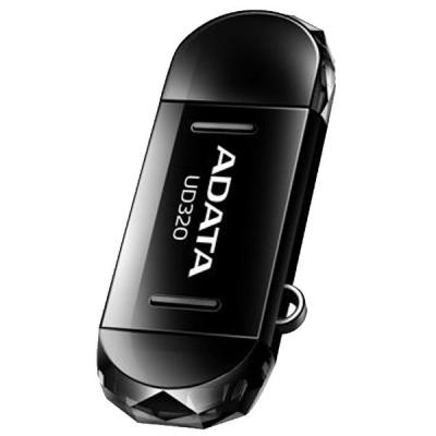 USB флеш накопичувач ADATA 16GB UD320 Black USB 2.0 OTG (AUD320-16G-RBK) - зображення 2