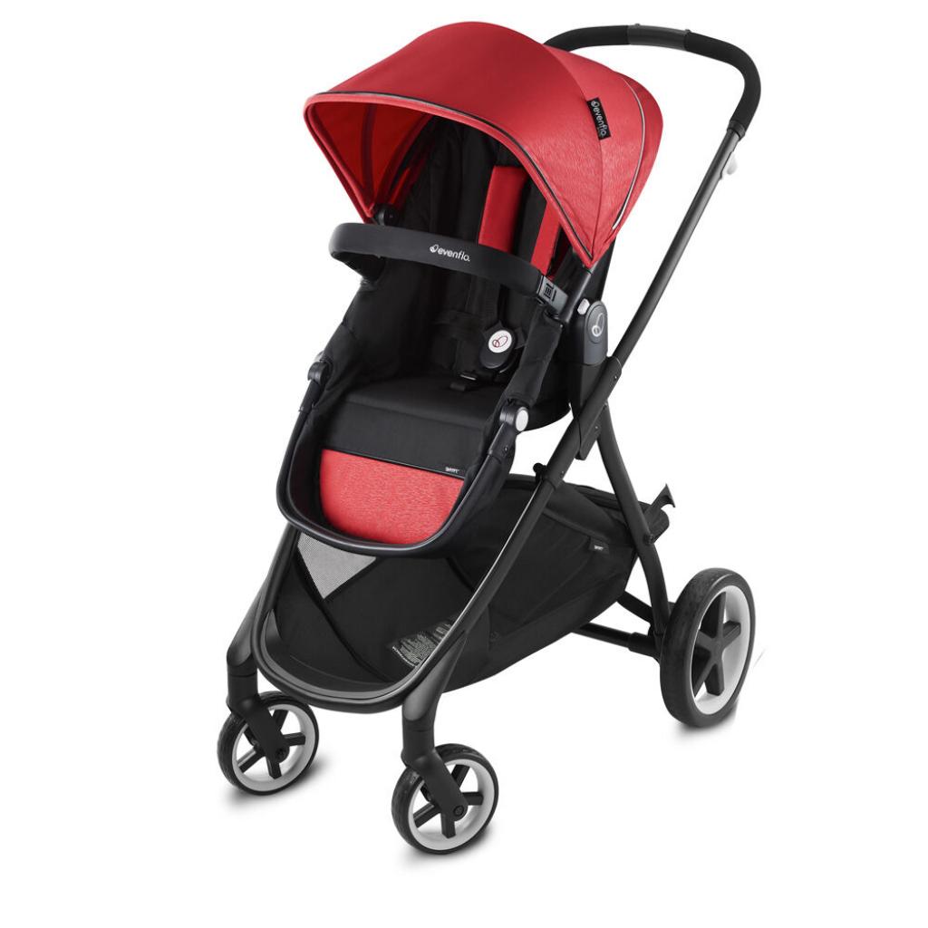 Коляска Evenflo Shyft Gold - Garnet (6910806231055/6910806230058) - зображення 1