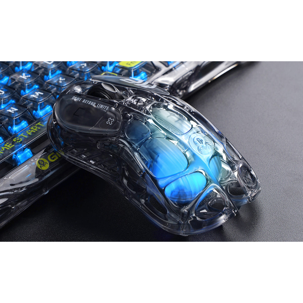 Мишка GravaStar Mercury M2 Transparent Black (GRAVASTARM2_XTAL_BLK) - зображення 8