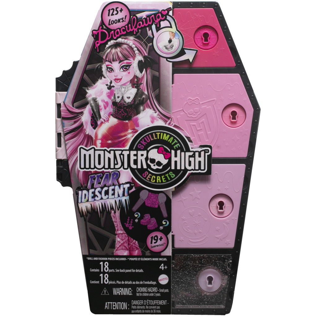 Лялька Monster High Відпадний стиль Жахо-секрети Дракулори (HNF73) - зображення 1