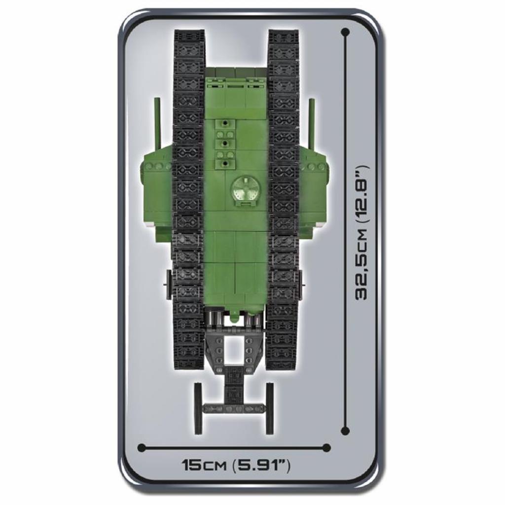 Конструктор Cobi Танк Марк 1, 605 деталей (COBI-2972) (5902251029722) - зображення 5
