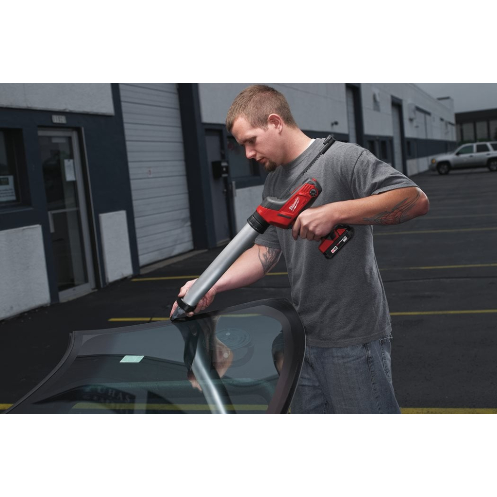 Пістолет для герметика Milwaukee C18 PCG/600A-201В, 600мл, 2Ah, сумка (4933441305) - изображение 4