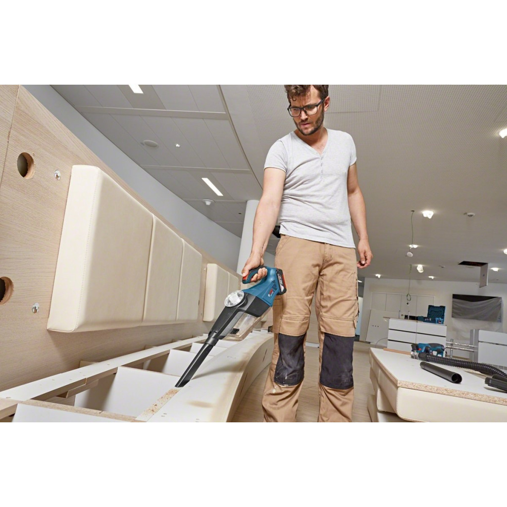 Пилосос будівельний Bosch Professional, 1х4.0Ah ProCore18V (0.615.990.M3K) - зображення 3