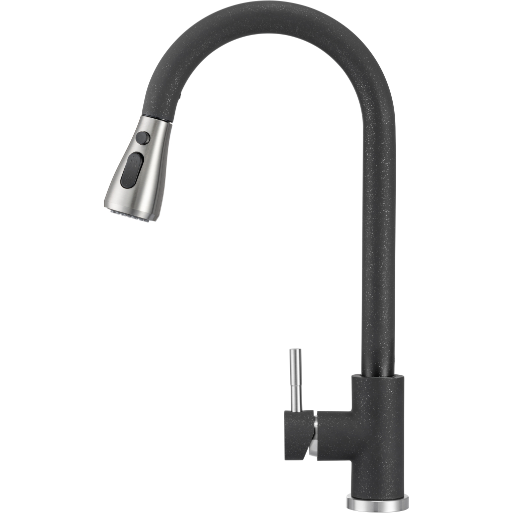 Змішувач GRANADO Campo LUX black shine (gz0501) - изображение 2