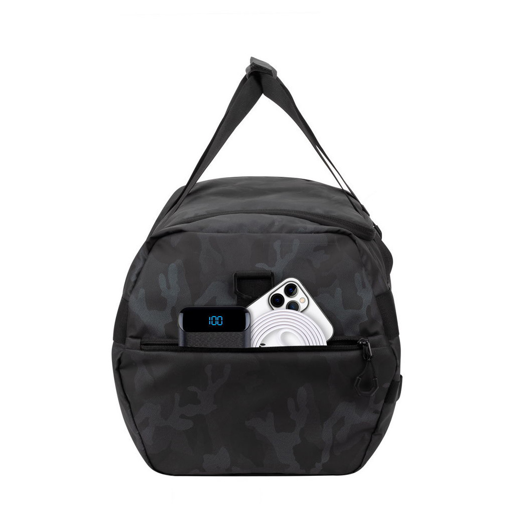 Дорожня сумка RivaCase Sherwood 50 л Хакi (7642 (Navy Camo)) - зображення 9