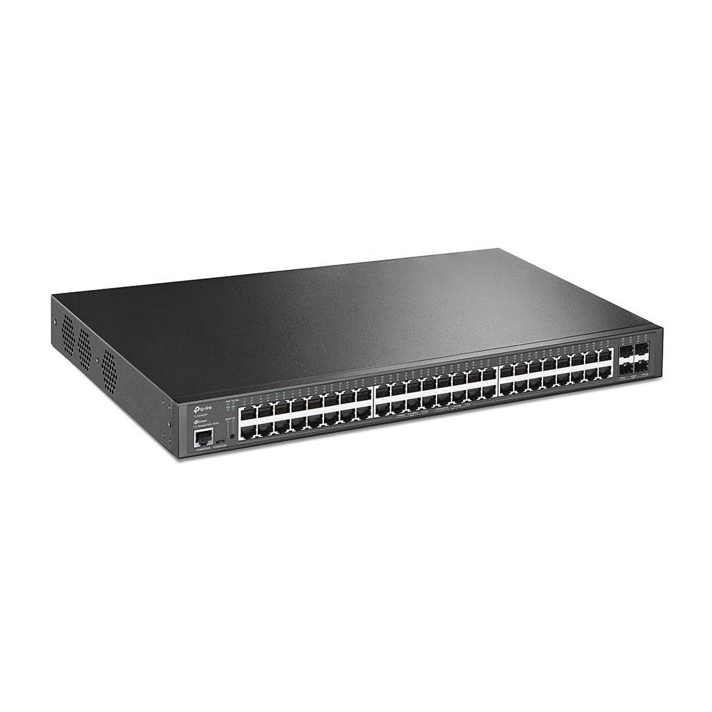 Комутатор мережевий TP-Link TL-SG3452X 48xGE 4x10GE/SFP+ L2 JetStream 19" 1U (TL-SG3452X) - зображення 2
