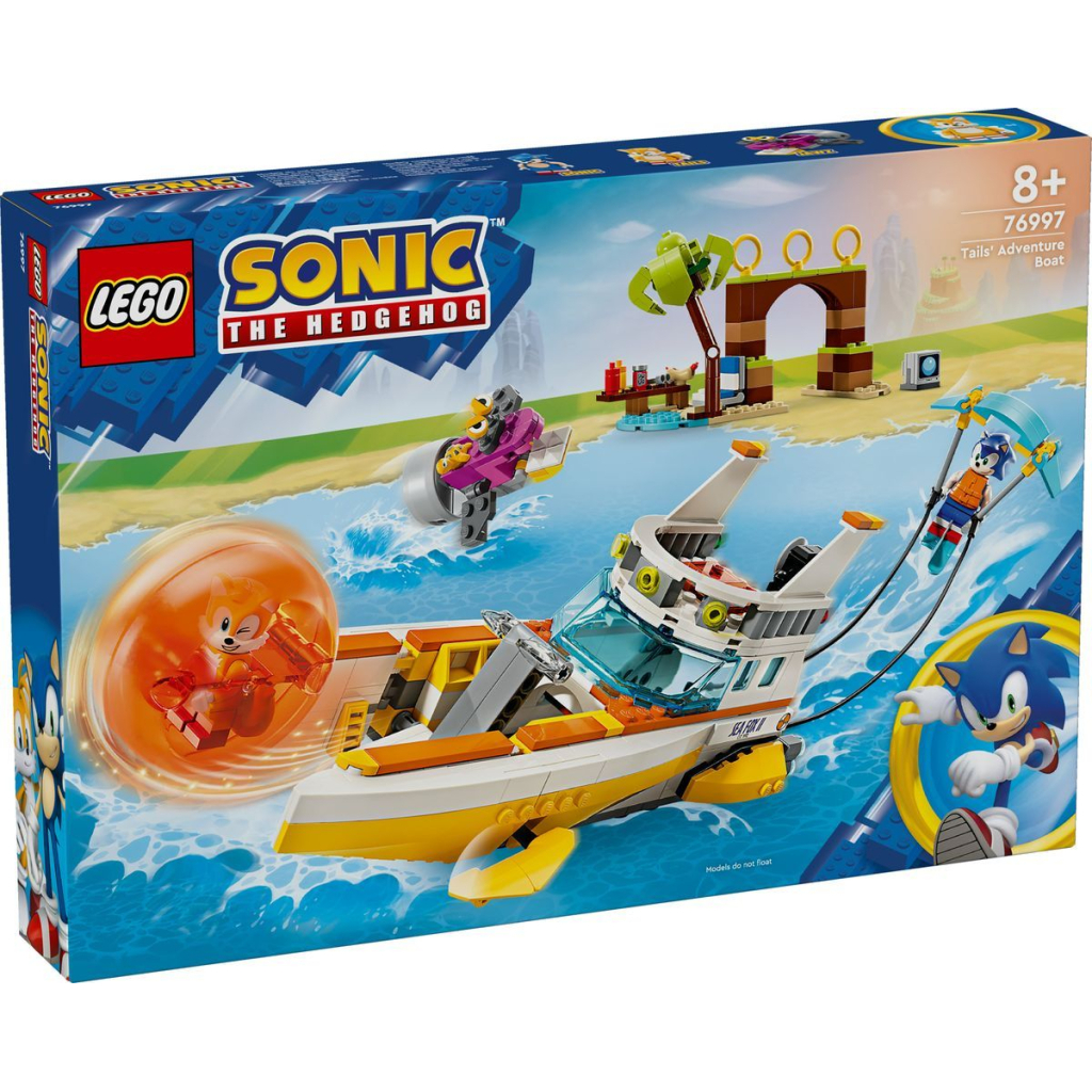 Конструктор LEGO Sonic The Hedgehog Човен із Пригод Тейлза (76997) - зображення 1