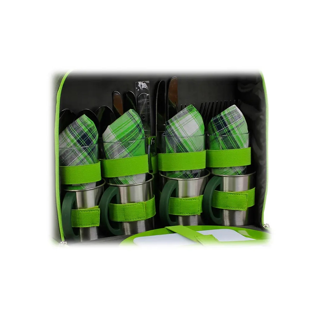 Набір для пікніка Time Eco TE-244 Set 4 Green (6216028114207_1) - зображення 2