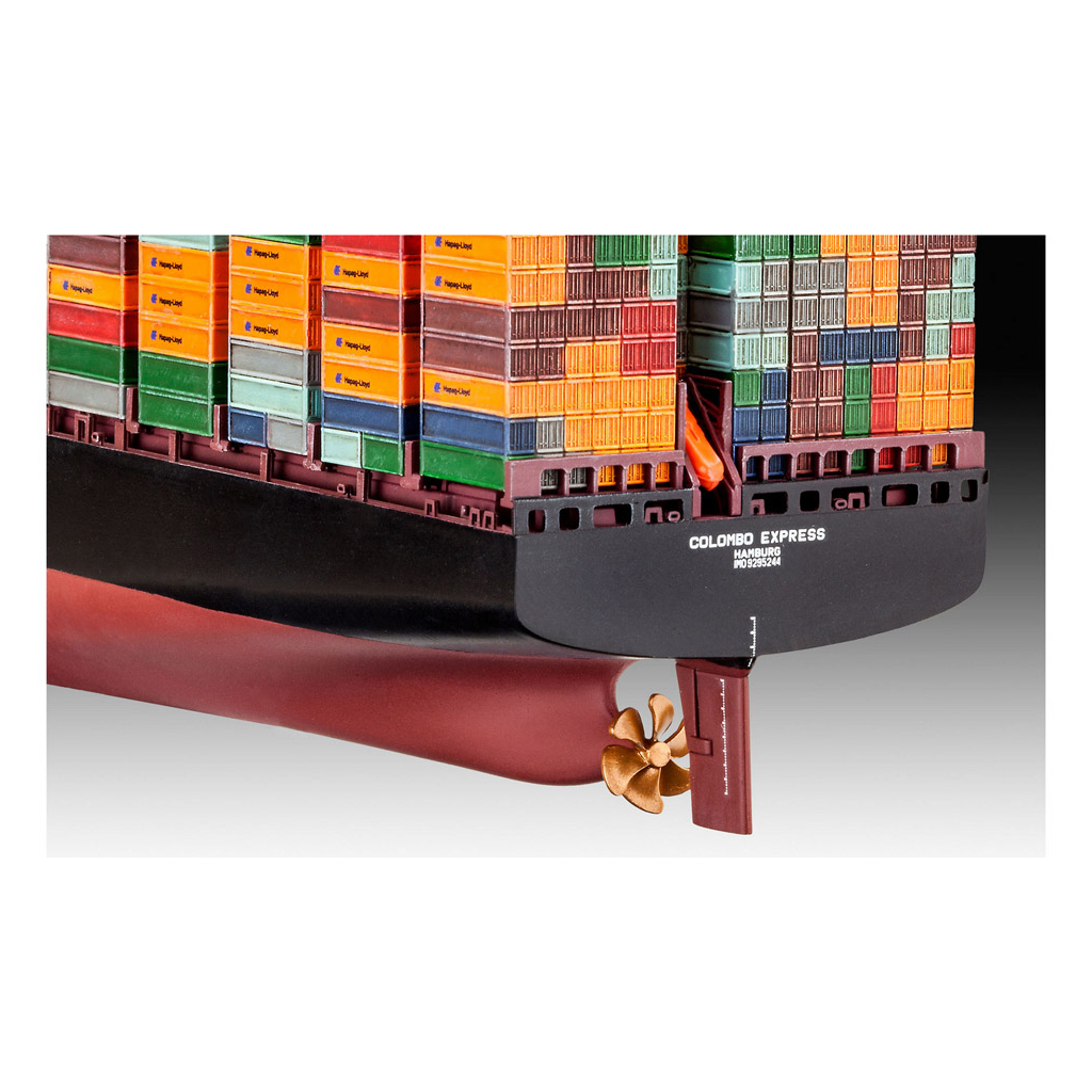 Збірна модель Revell Контейнеровоз Colombo Express рівень 4 масштаб 1:700 (RVL-05152) - зображення 4