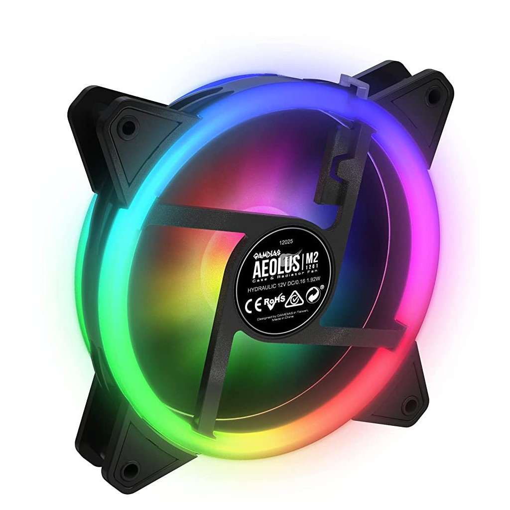 Кулер до корпусу Gamdias AEOLUS M2-1201 (4712960134256) - зображення 3