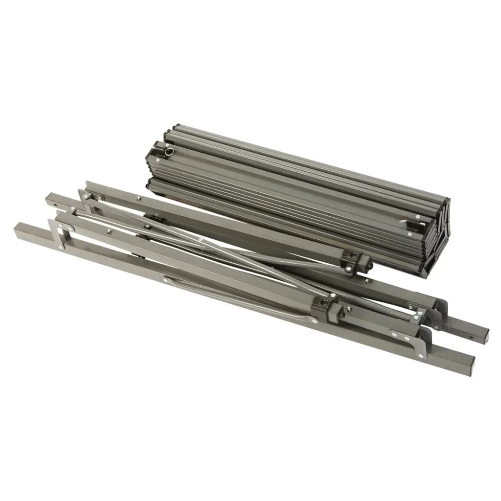 Туристичний стіл Bo-Camp Laminated Solid 105 x 70 см Чорний (1404436) (DAS301533) - зображення 8