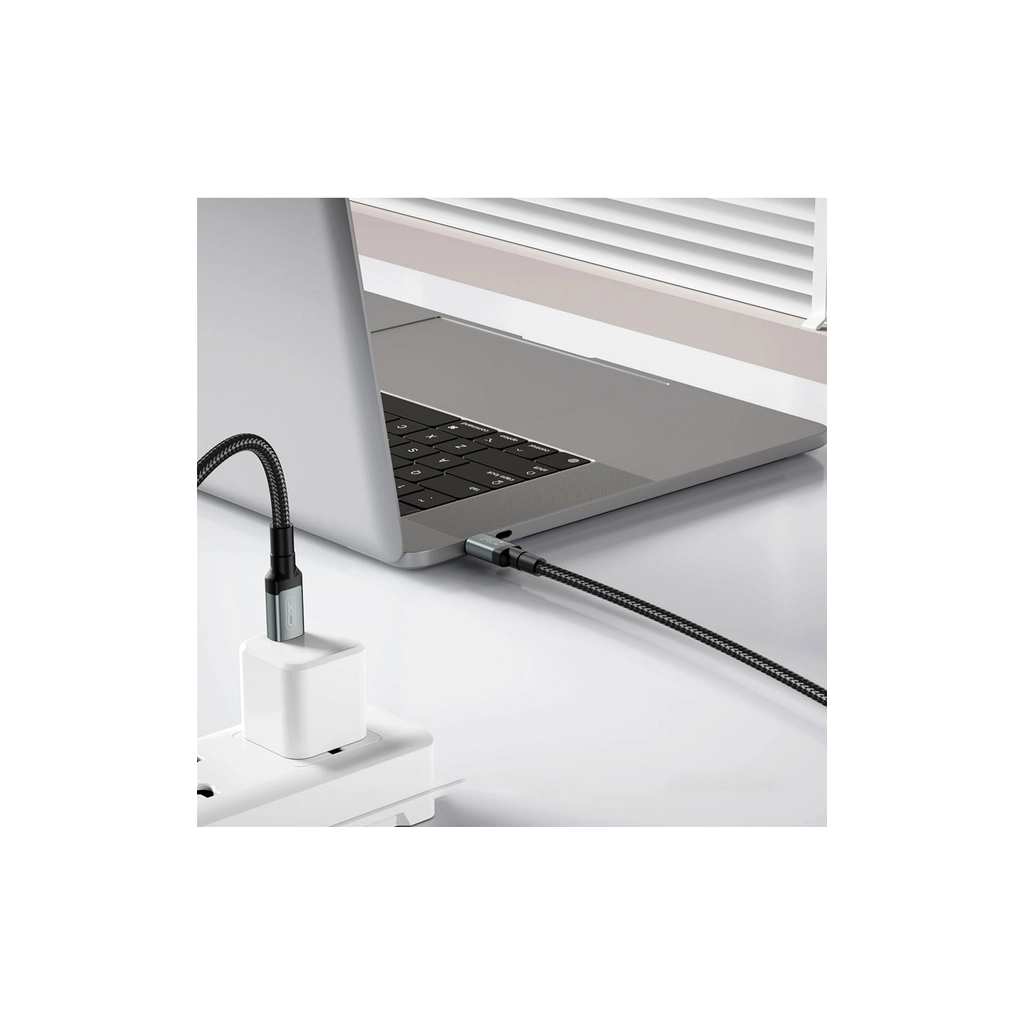 Дата кабель USB-C to USB-C 1.0m XO (NB-Q264B-CC.black) - зображення 7