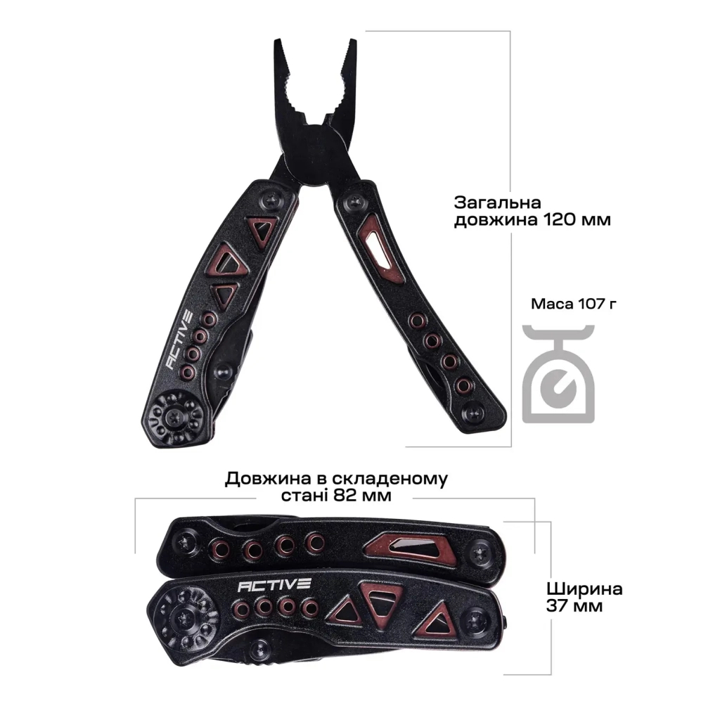Мультитул Active Micro Tool (PE20A-H) - зображення 8