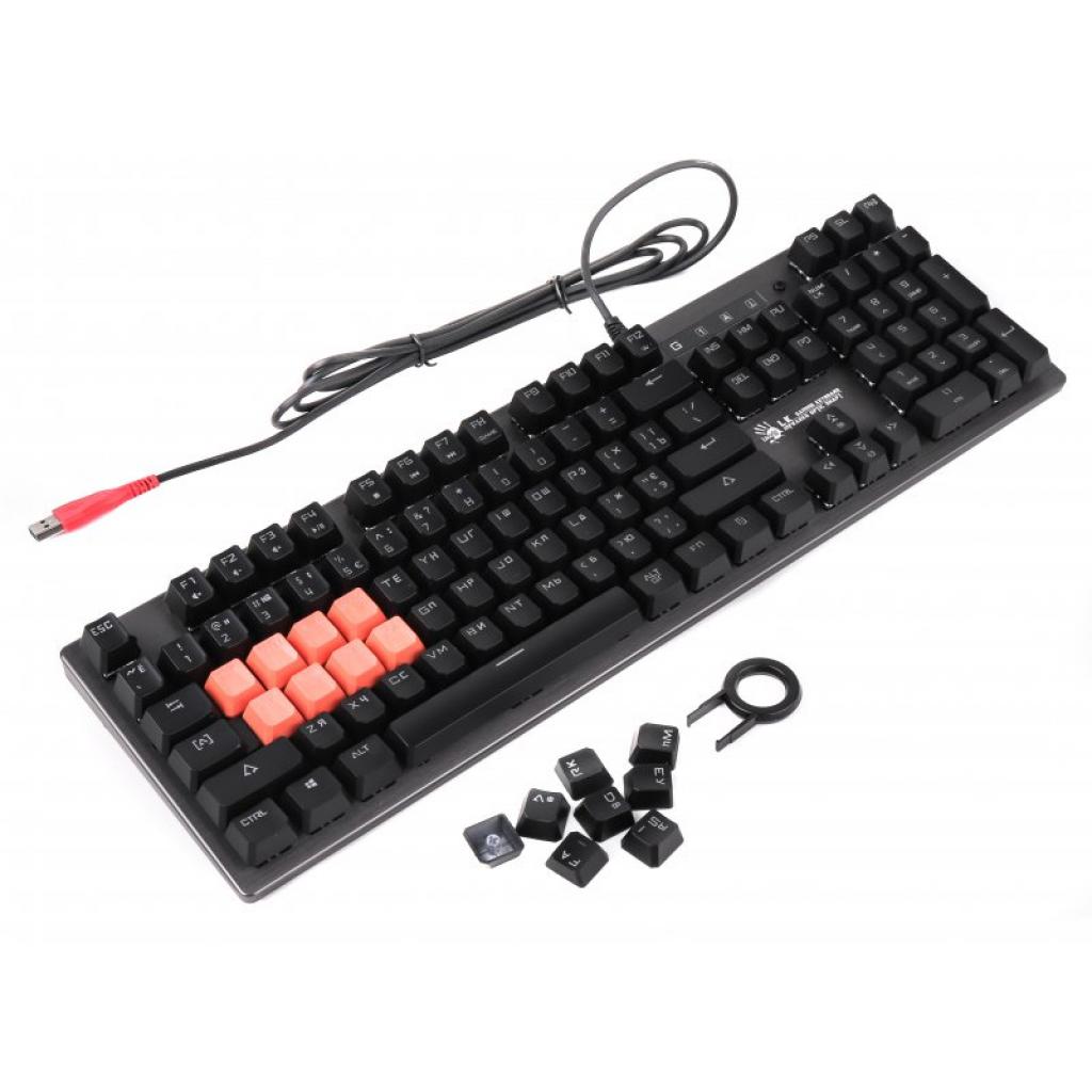 Клавіатура A4Tech Bloody B760 Green Sw Black (4711421953108) - зображення 4