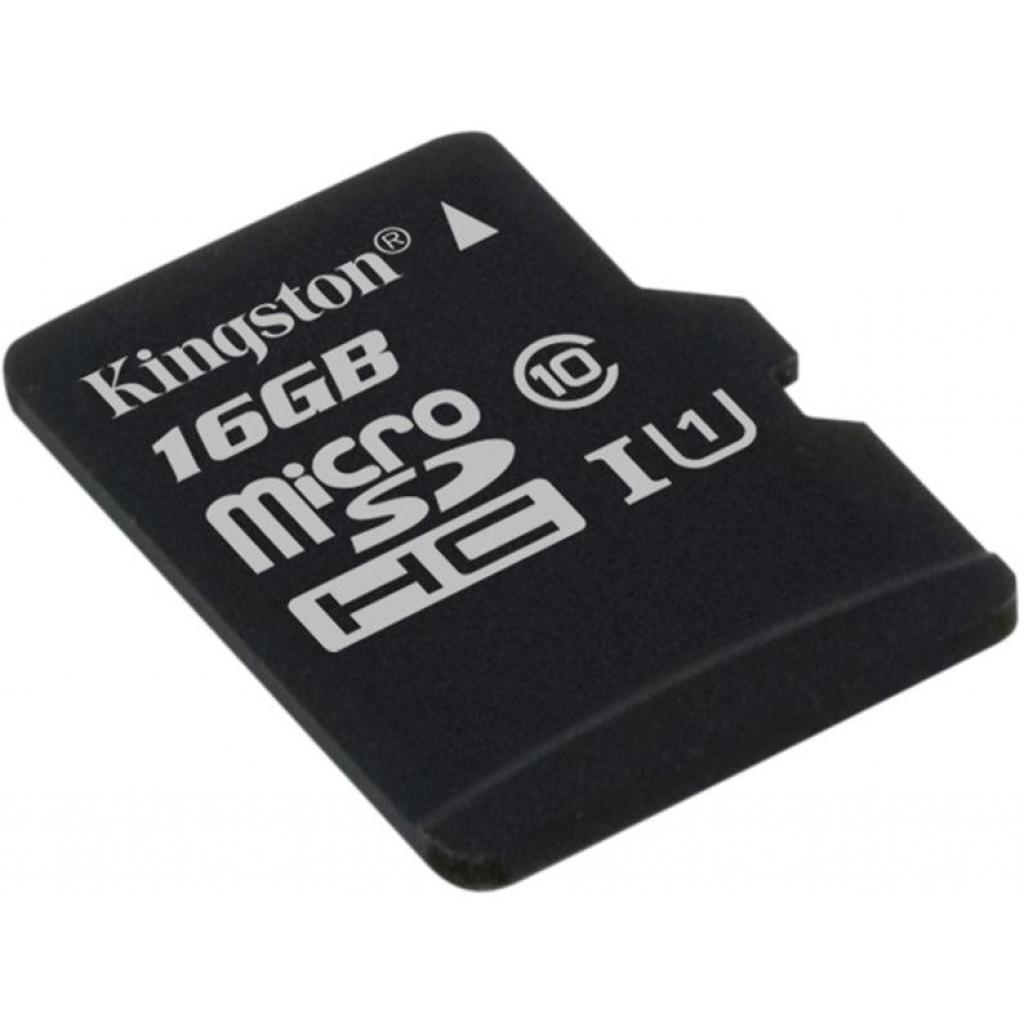 Карта пам'яті Kingston 16GB microSDHC class 10 UHS-I Canvas Select (SDCS/16GBSP) - зображення 2